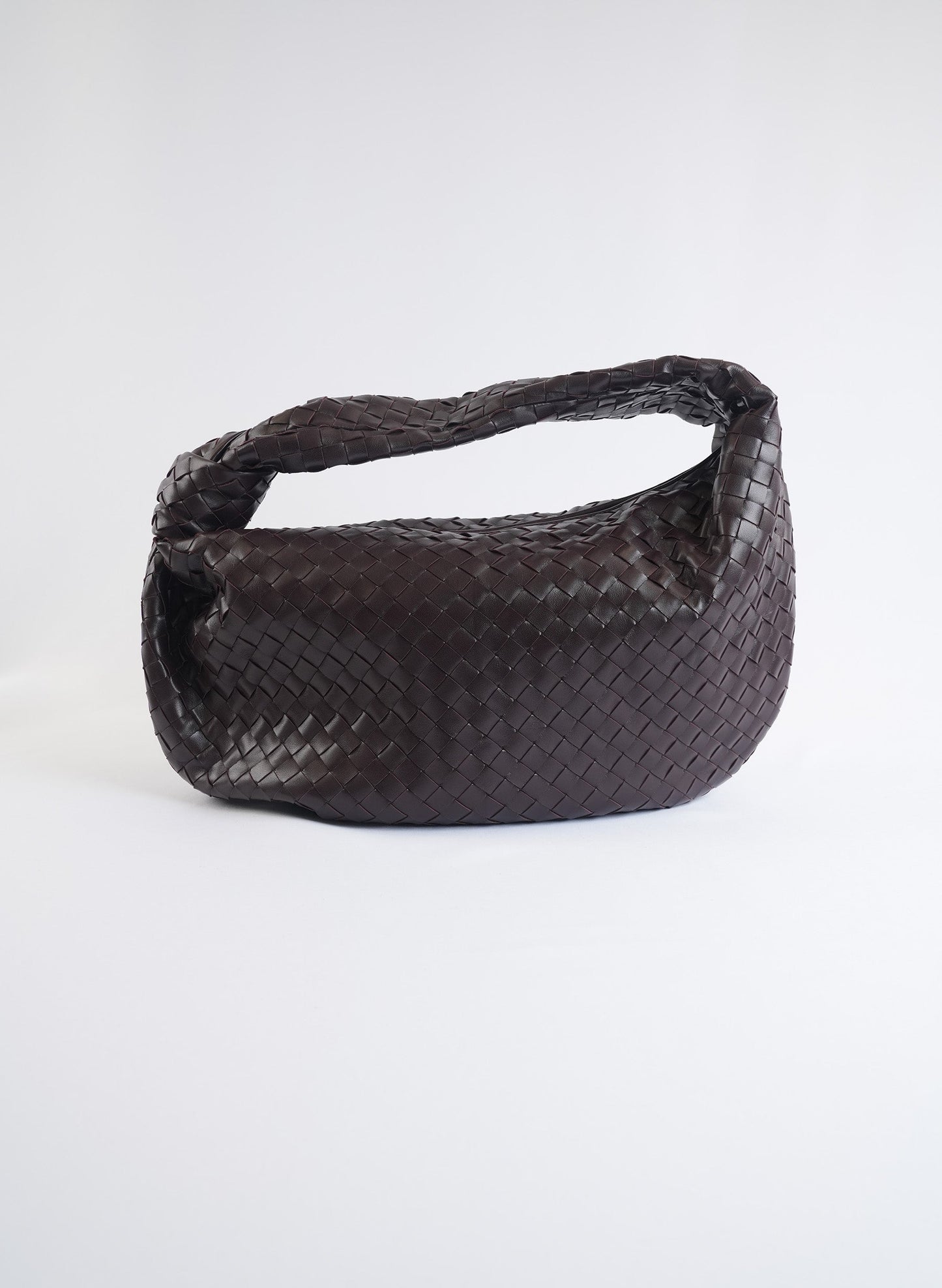 Bottega Veneta Intrecciato Knot Leather Bag