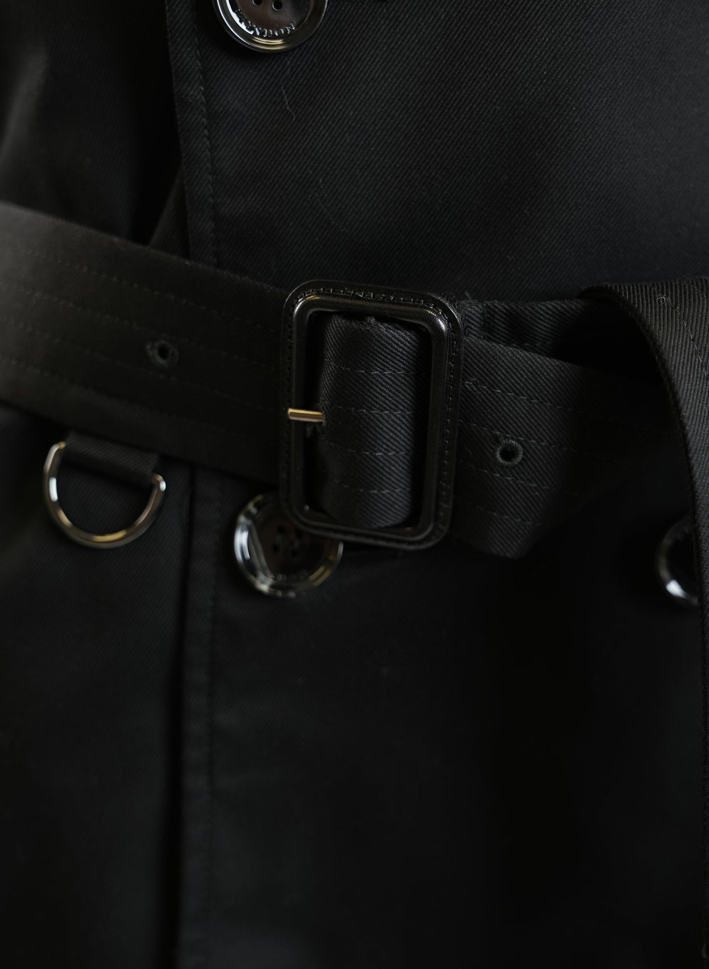 Burberry Black Trench Coat