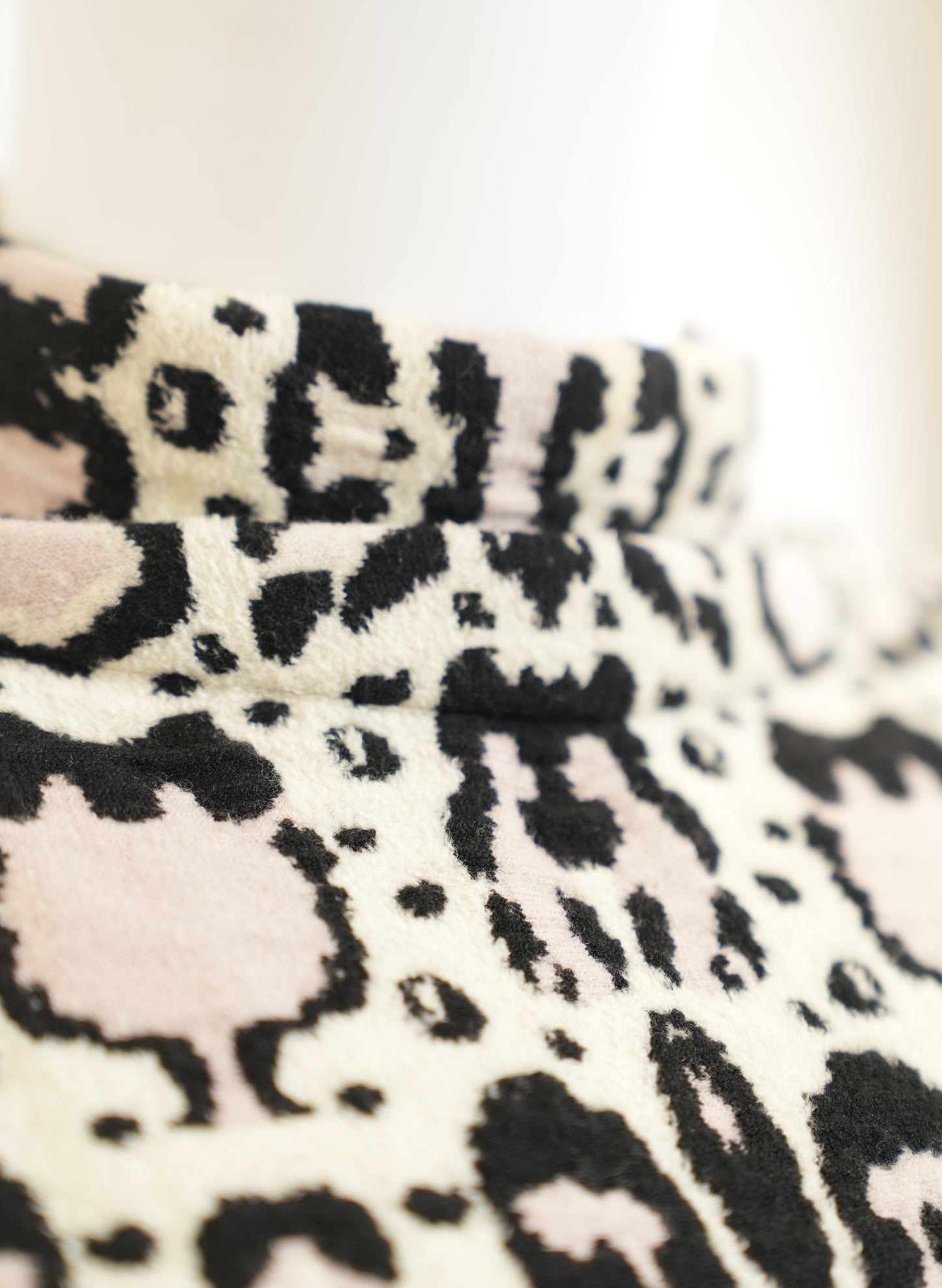 Alaia Wool Print Dress