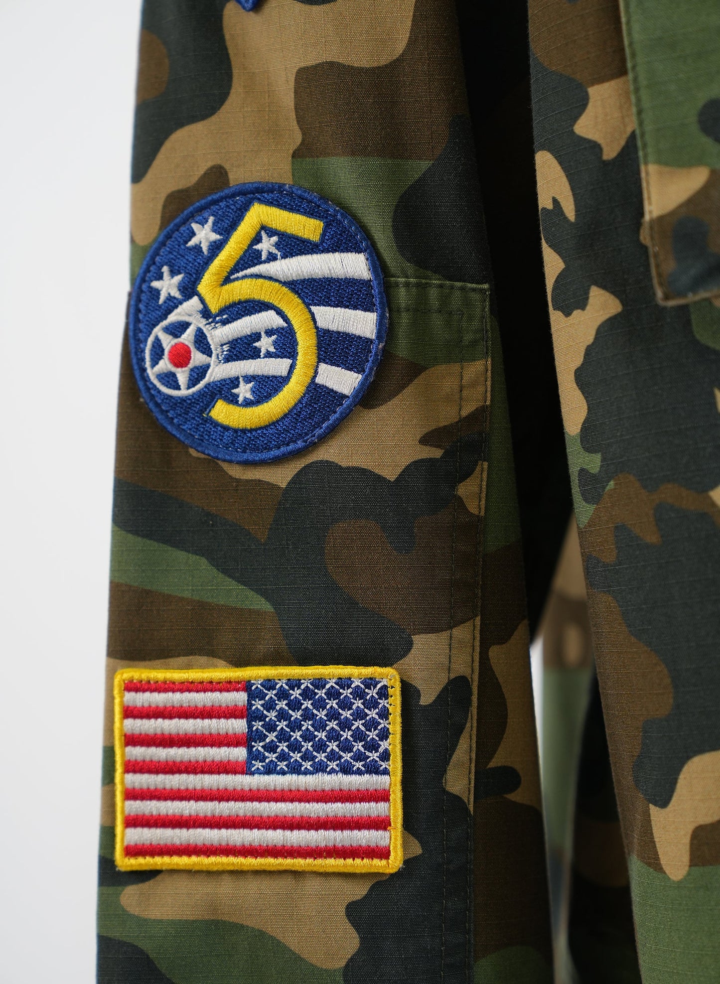 Off-White Camouflage Field Jacket