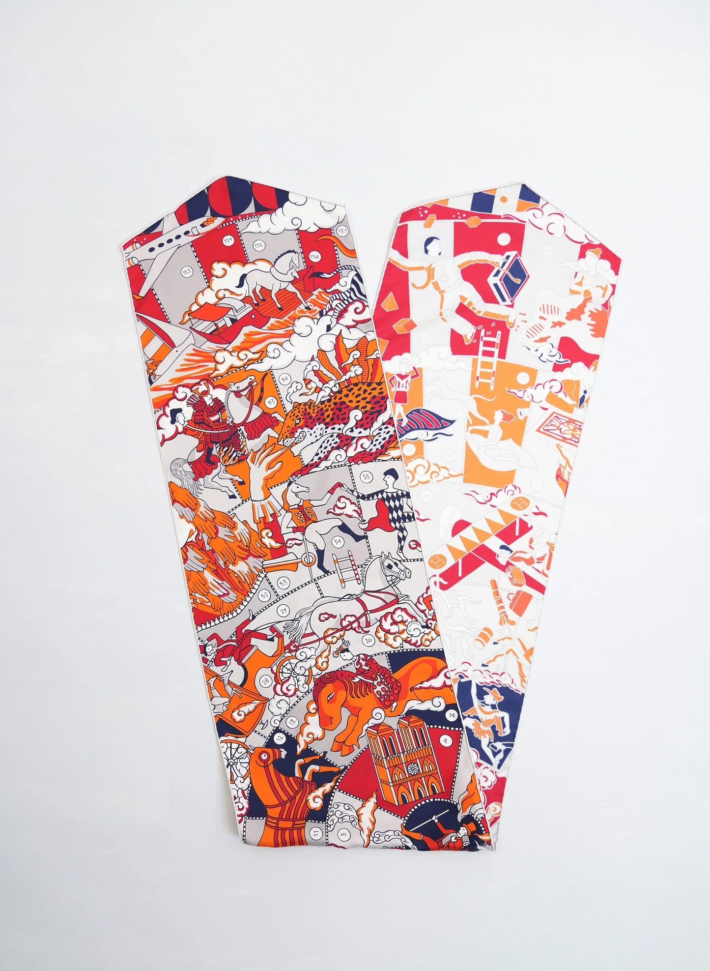 Hermes Silk Scarf