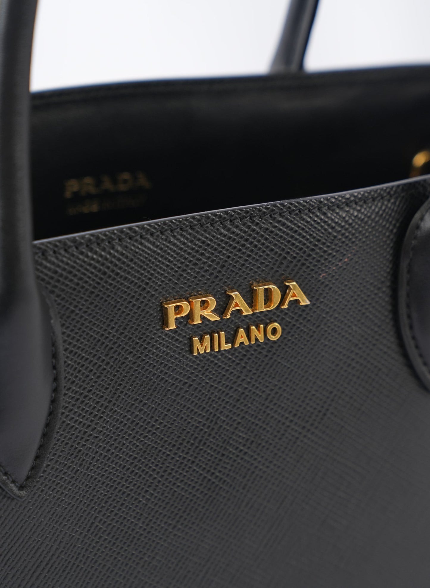 Prada Saffiano Leather Bibliotheque Tote