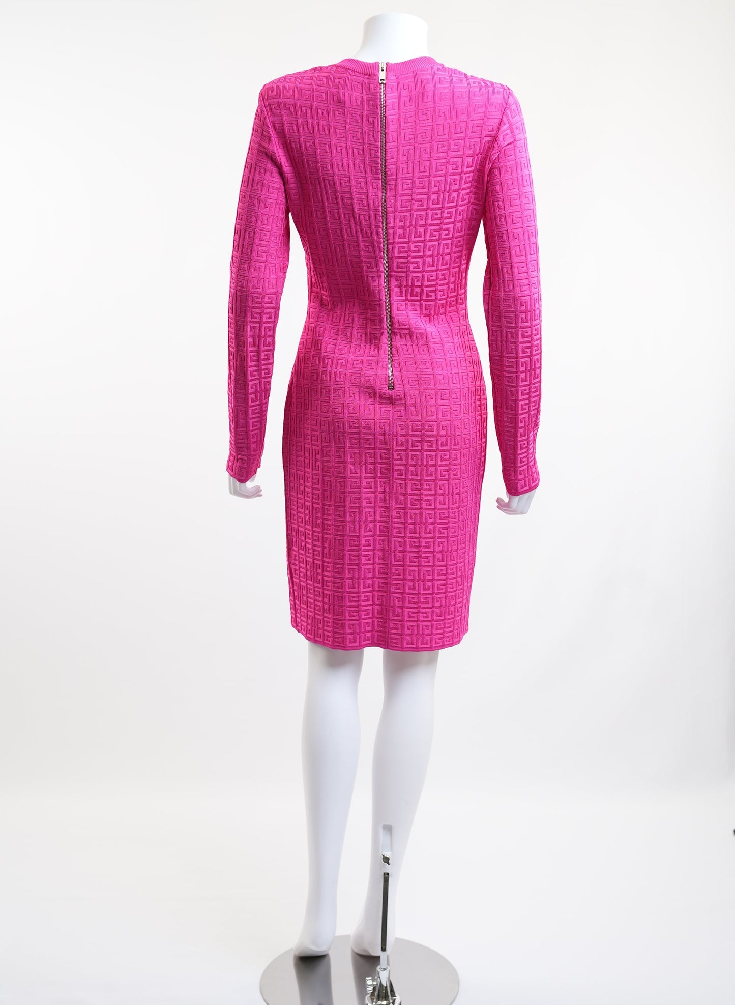 Givenchy 4G Jacquard Long Sleeve Mini Dress