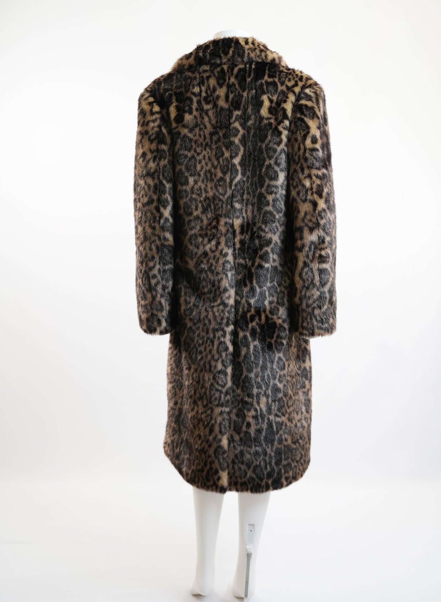 Nili Lotan Leopard Print Shearling Coat