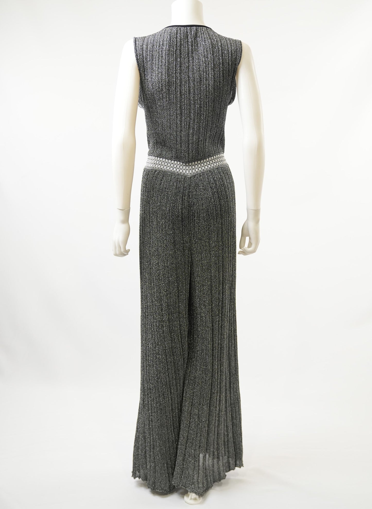 Missoni Grey V-Neck Jumpsuit