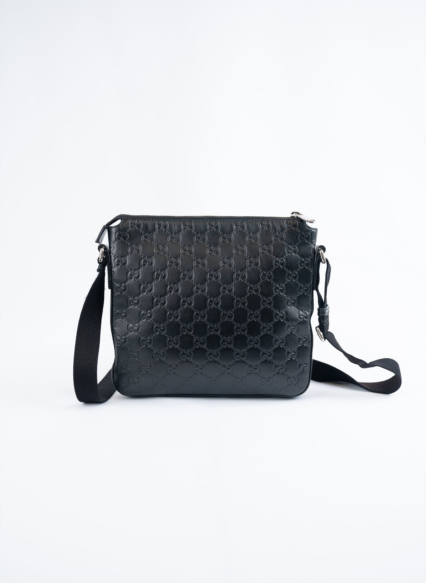 Gucci Guccissima Signature Messenger Bag