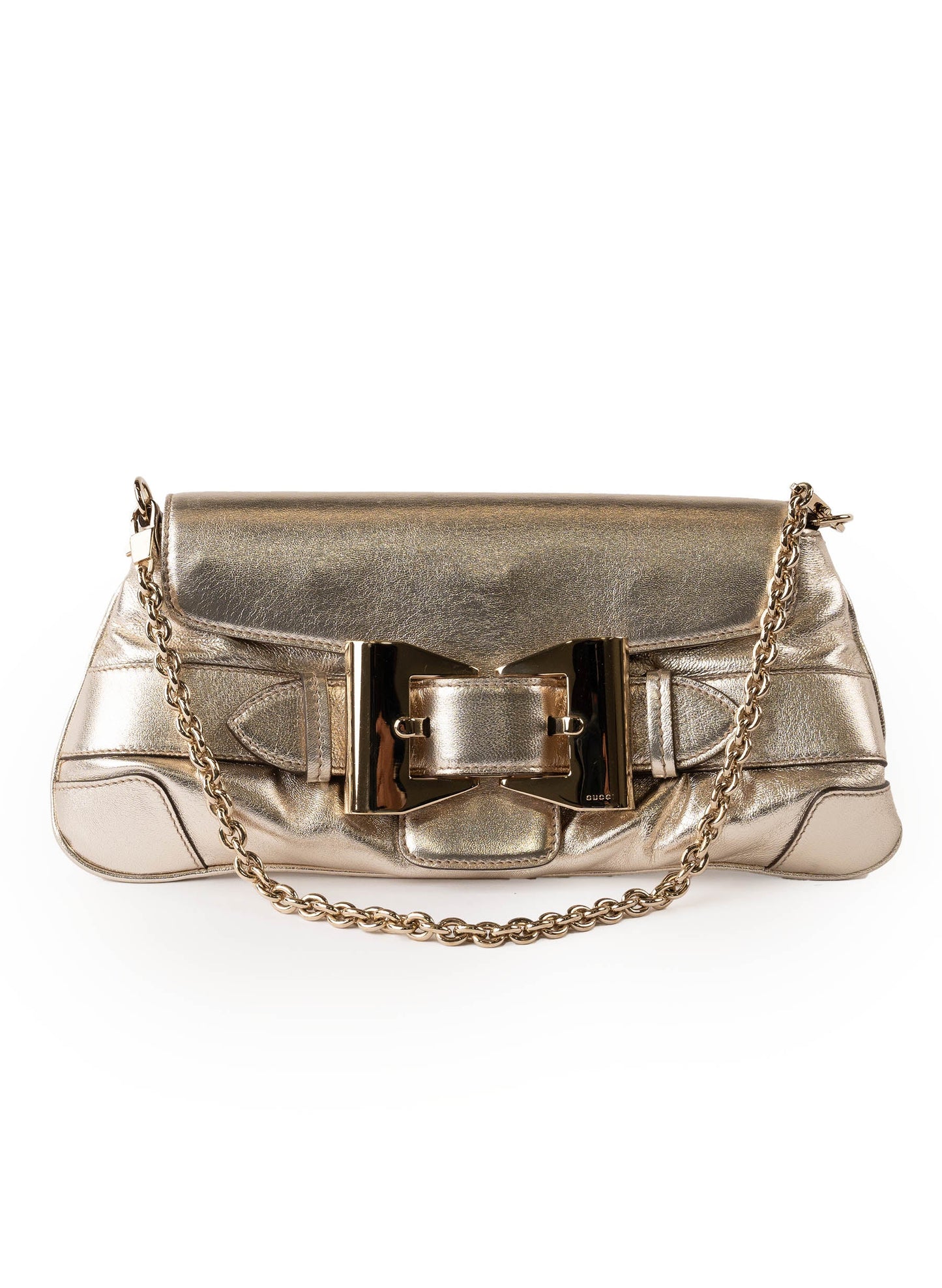 Gucci Queen Bow Chain Clutch