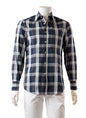 Brunello Cucinelli Plaid Print Long Sleeve Shirt