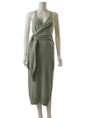 Jonathan Simkhai Ezra Slit Wrap Midi Dress