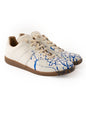 Maison Margiela 'Replica' Paint Splatter Leather Sneakers