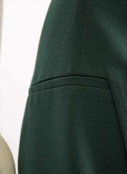 Mugler Knee-Length Mini Halter Dress