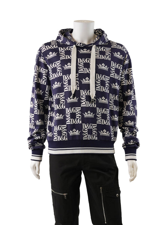 Dolce & Gabbana Logo Crowns Hoodie