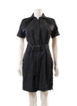 Brunello Cucinelli Monili Bead-Embellished Denim Shirt Dress