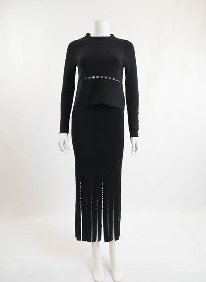 Jonathan Simkhai Shirt and Skirt Set
