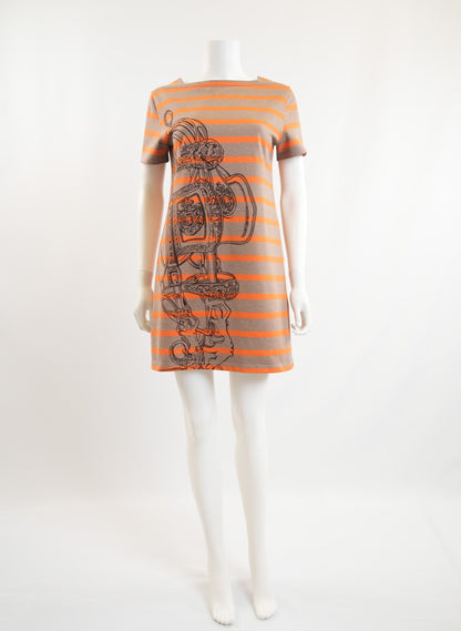 Hermes Mariniere Straight Dress