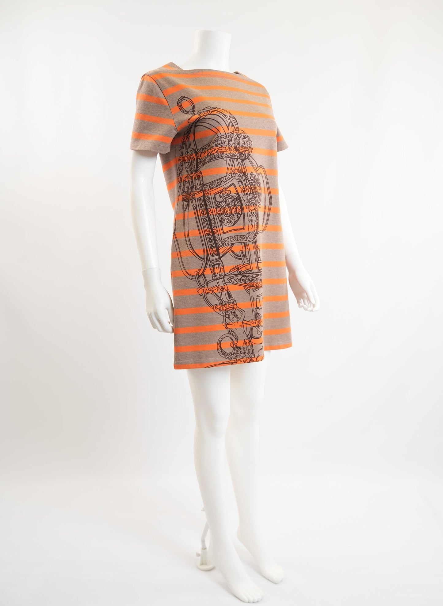 Hermes Mariniere Straight Dress