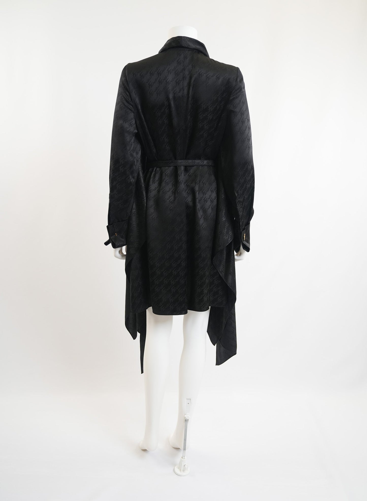 Fendi Black Silk Dress