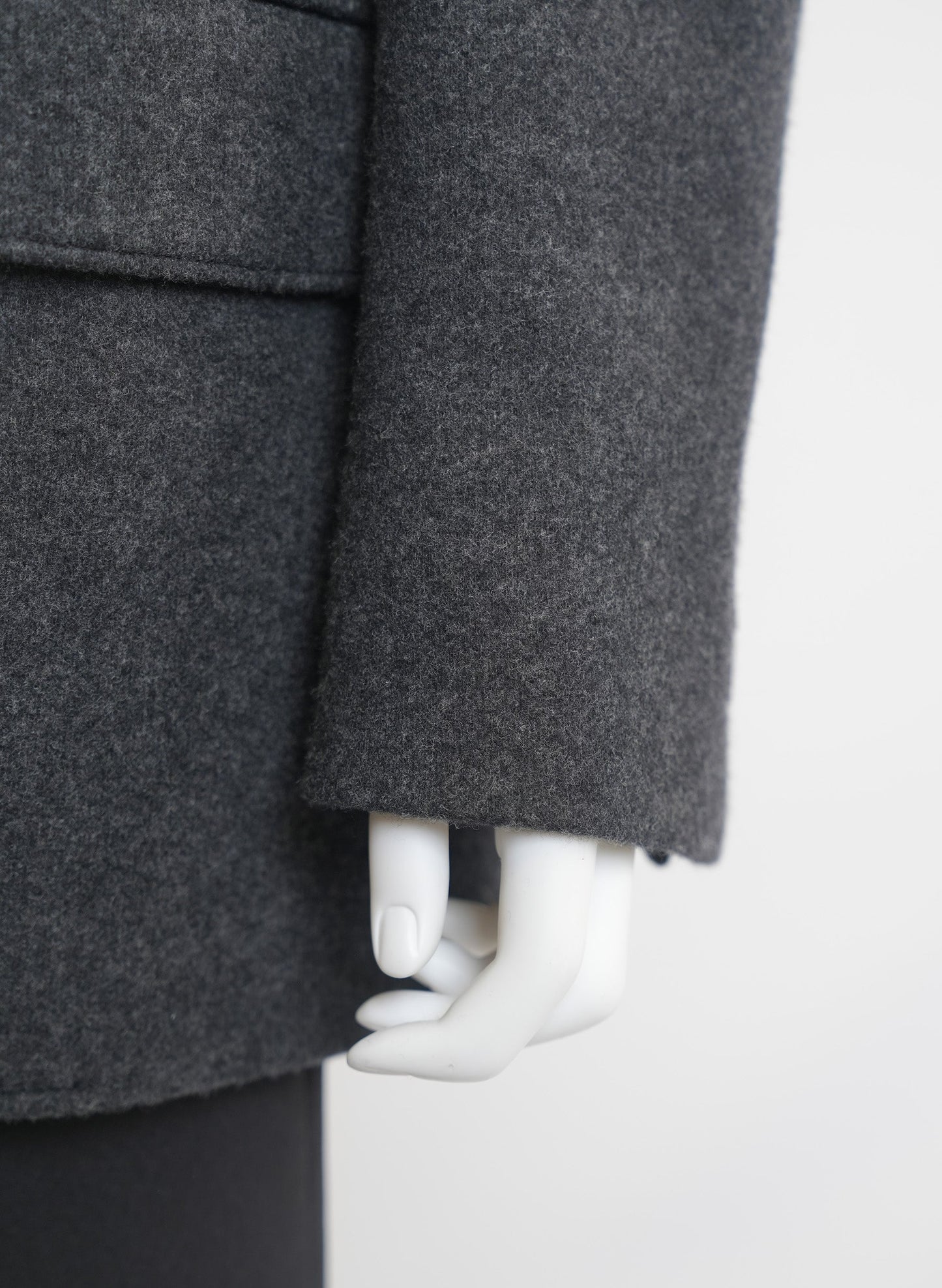 Prada Single Breasted Wool Jacket