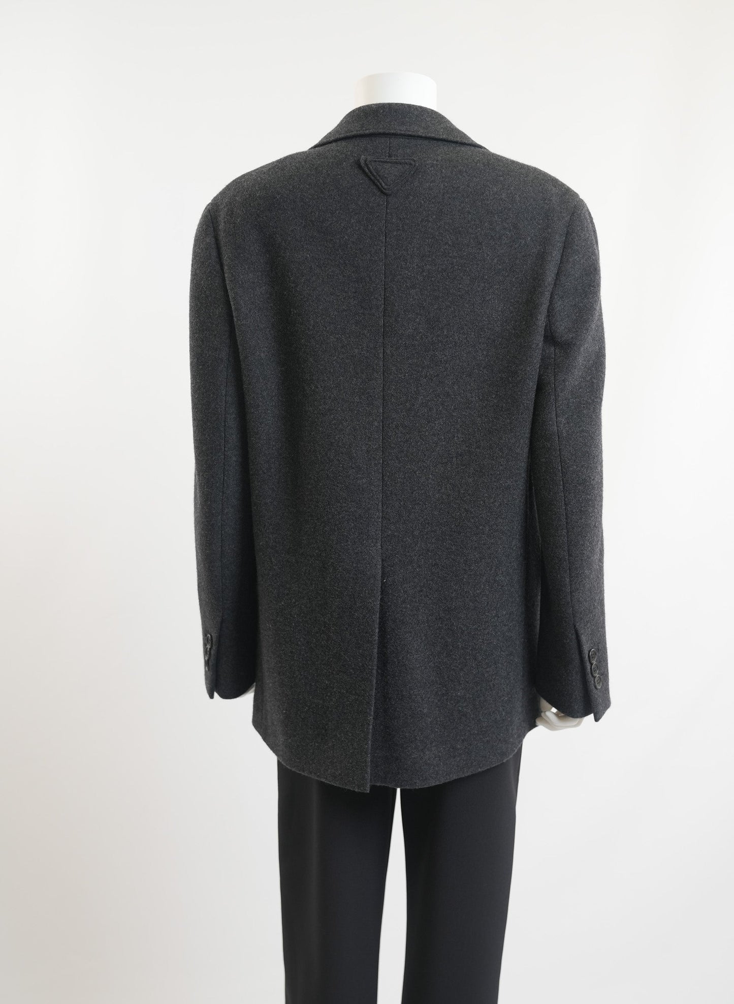 Prada Single Breasted Wool Jacket