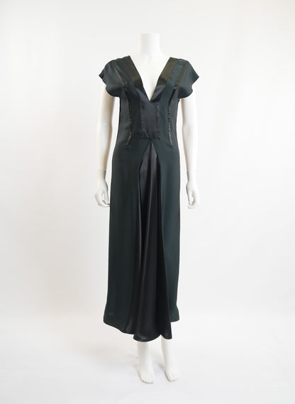 Bottega Venetta Emarald Long Dress