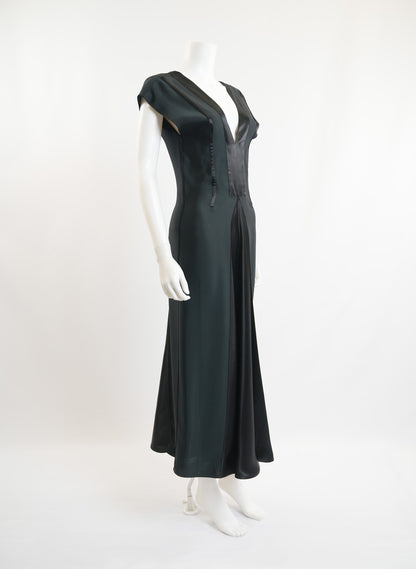 Bottega Venetta Emarald Long Dress