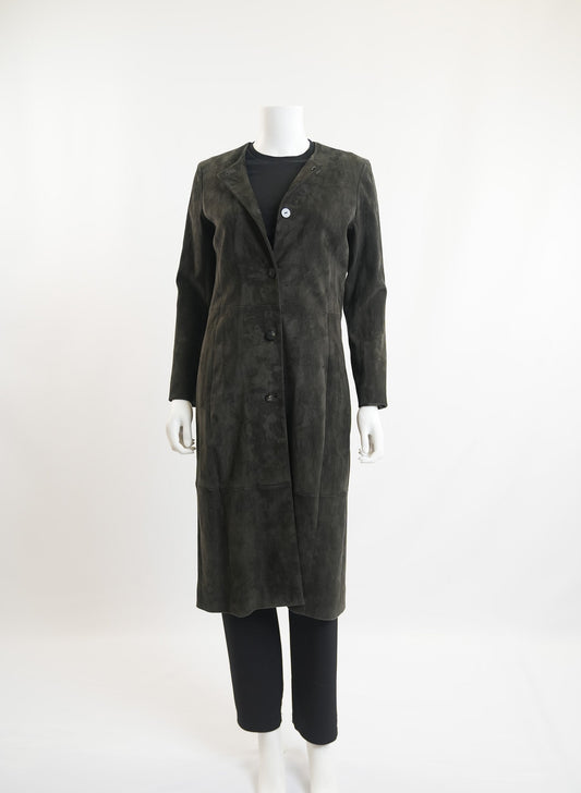 The Row Suede Coat