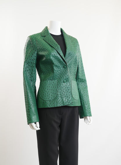 Prada Ostrich Jacket