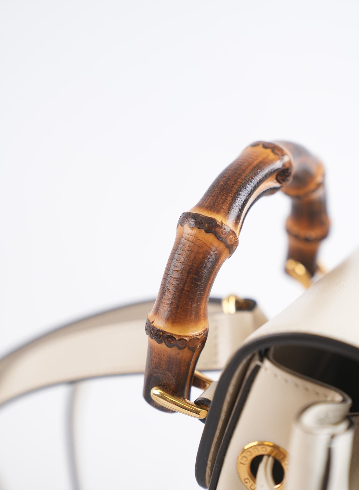Gucci Bamboo Leather Backpack
