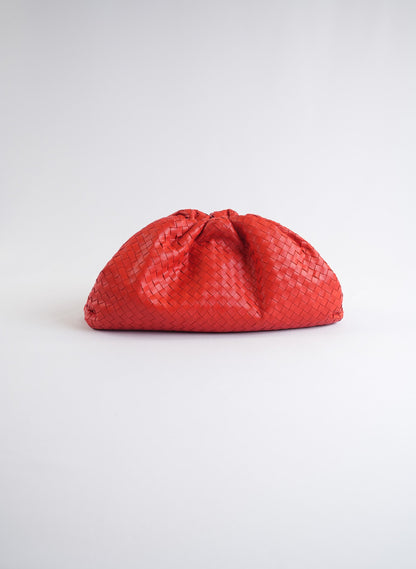 Bottega Veneta Intrecciato Leather Clutch