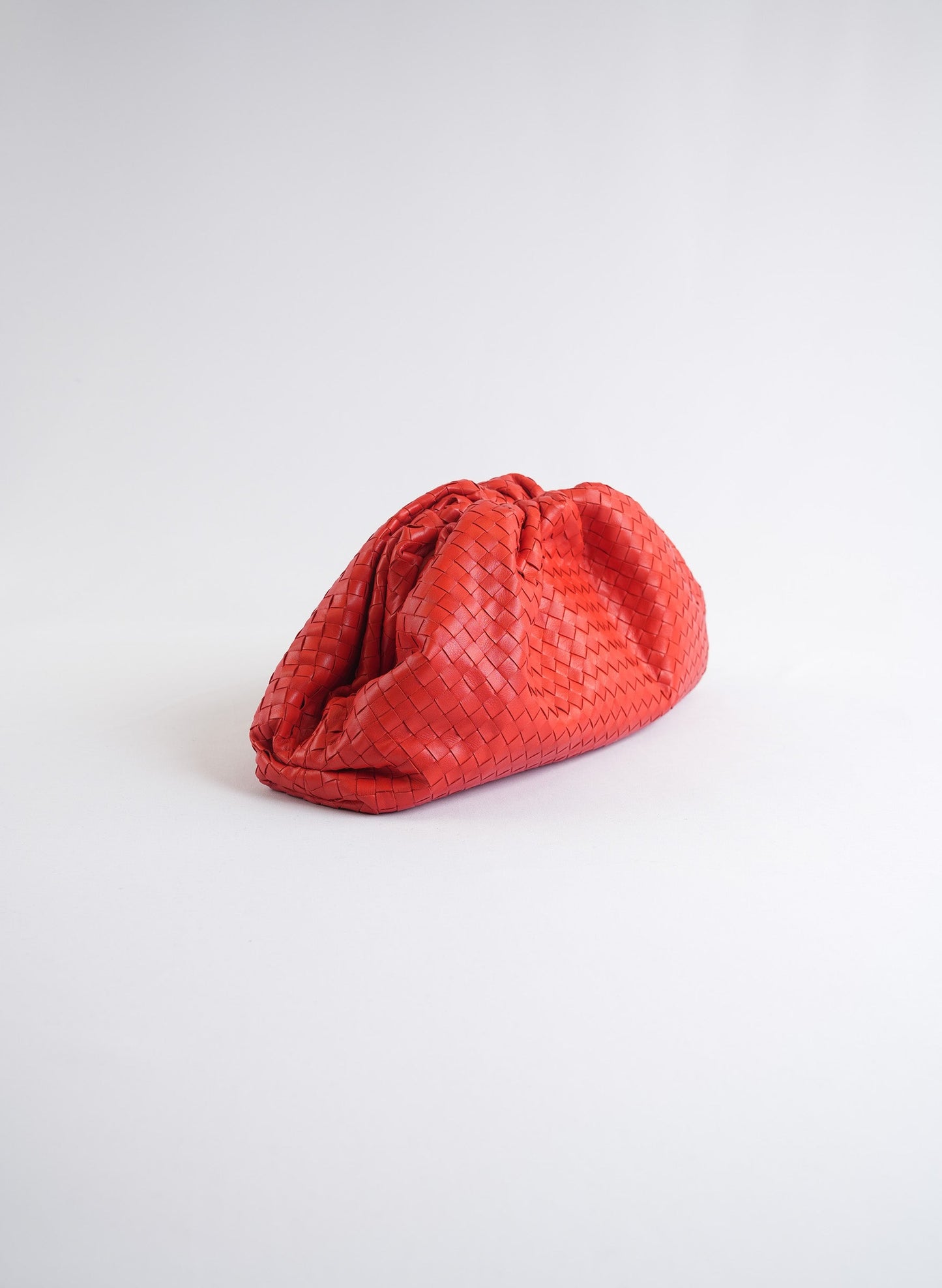 Bottega Veneta Intrecciato Leather Clutch