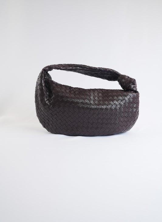 Bottega Veneta Intrecciato Knot Leather Bag