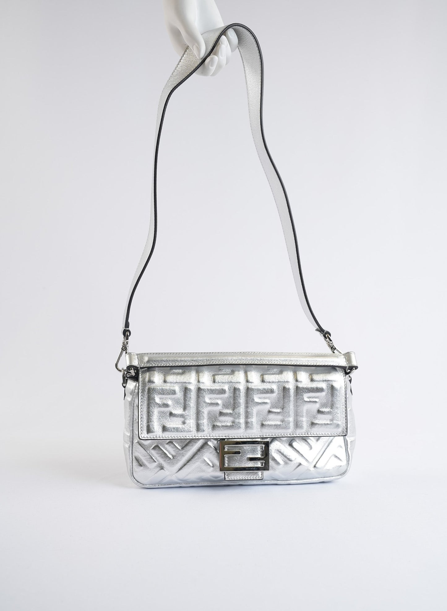 Fendi Baguette Leather Bag