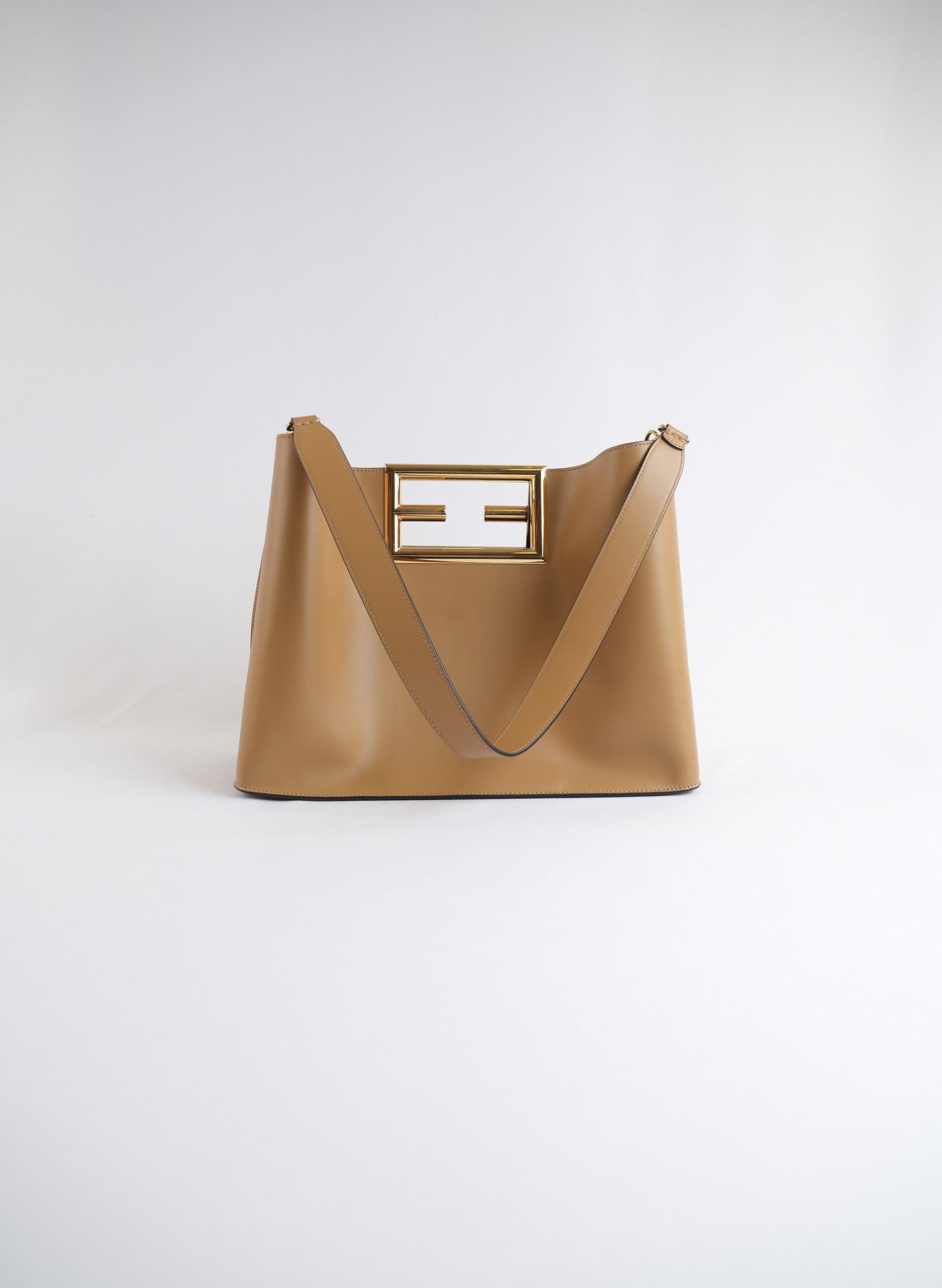 Fendi Brown Leather Handbag