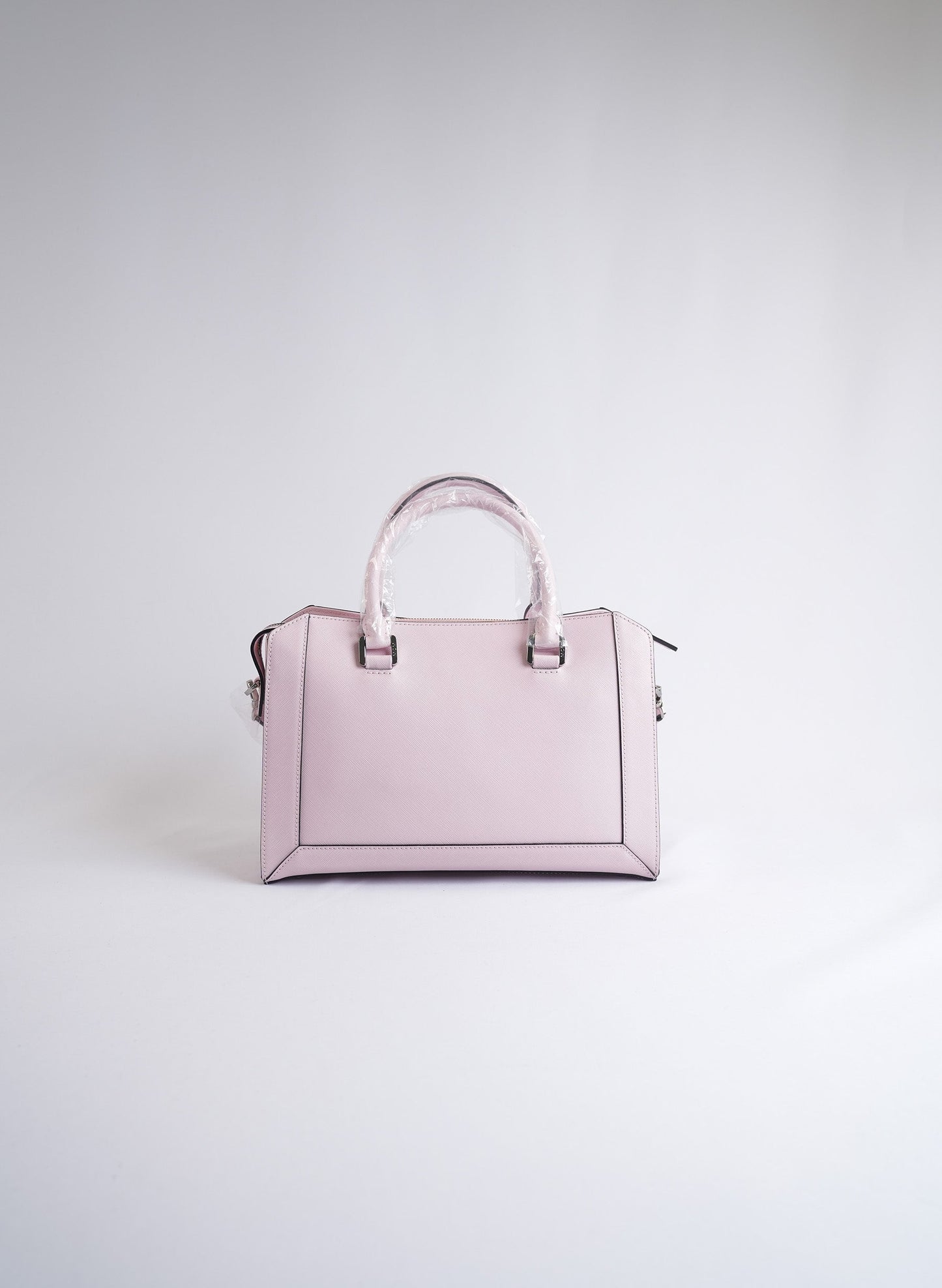 MCM Saffiano Pink Leather Bag