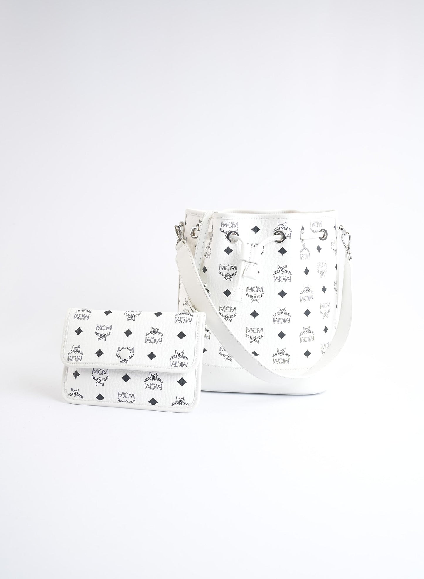 MCM Dessau Drawstring Bag