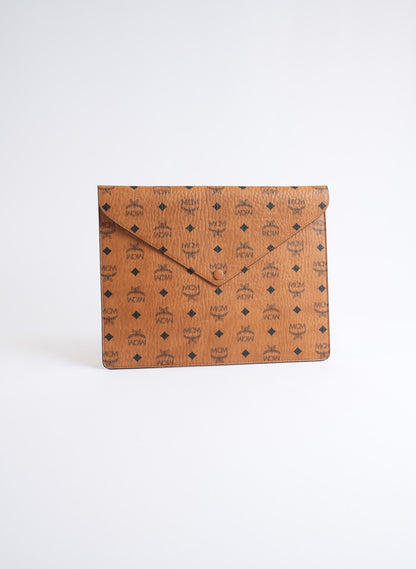 MCM Visetos Envelope Clutch