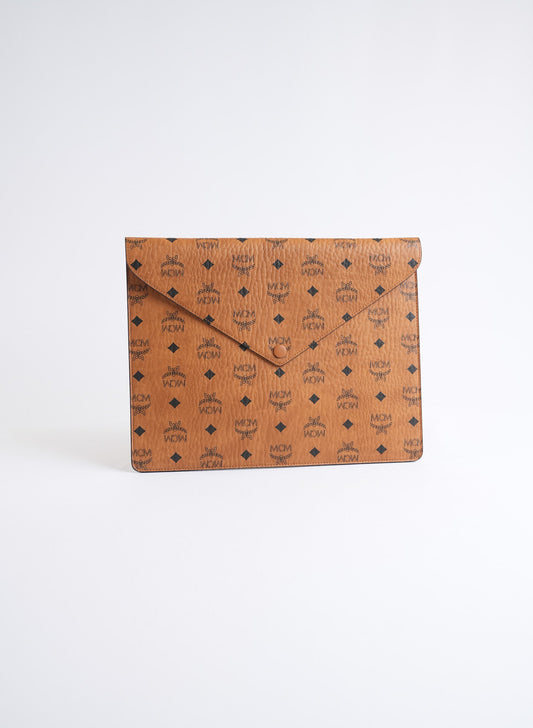 MCM Visetos Envelope Clutch