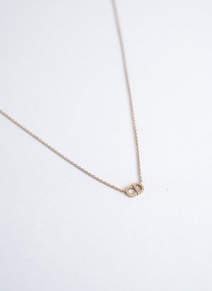 Christian Dior Petit CD Necklace