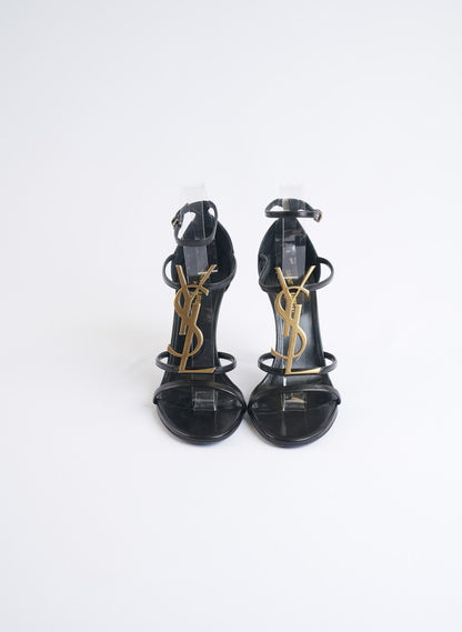 Saint Laurent Cassandra 100 Leather Heels