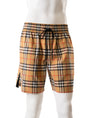 Burberry Beige Vintage Checked Cotton Shorts