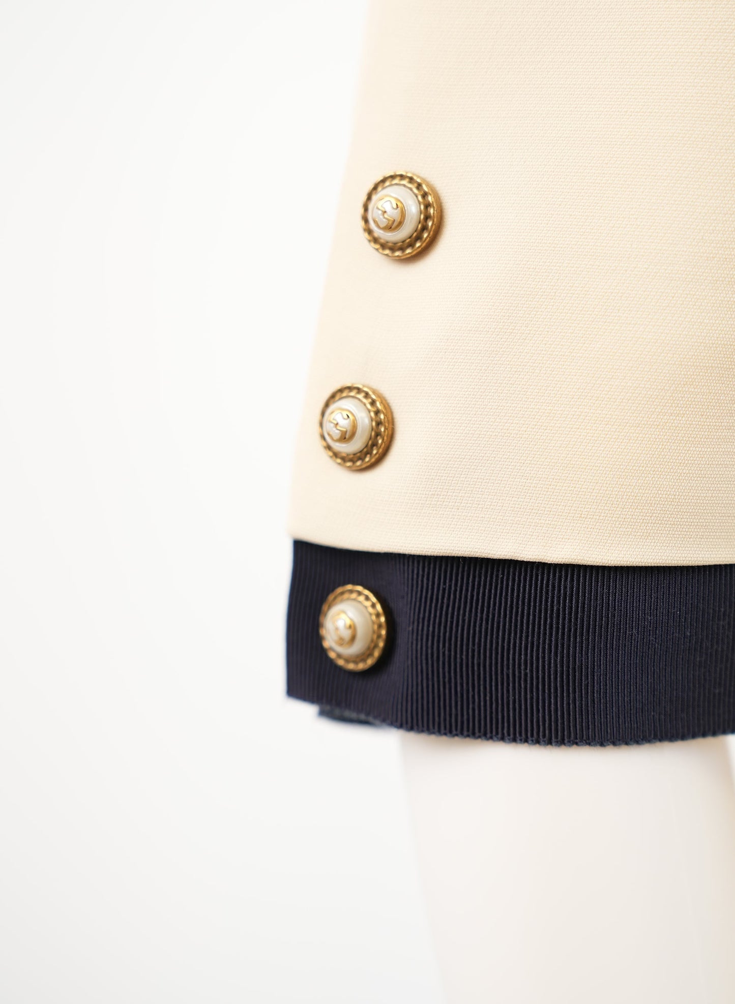 Gucci Grosgrain Trimmed Dress