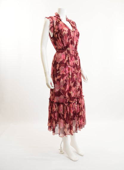 Zimmermann Concert Flutter 2 Piece Midi Dress