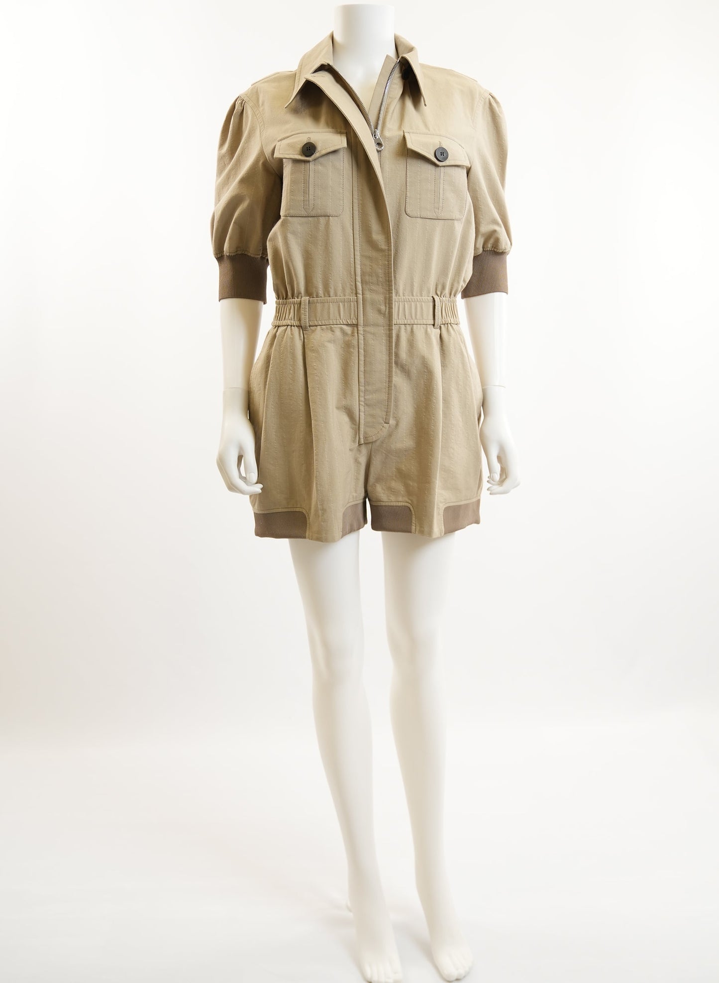Chloe Khaki Jumpsuit