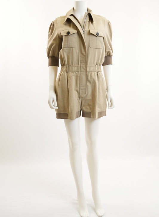 Chloe Khaki Jumpsuit