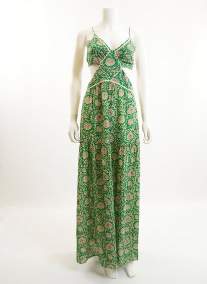 Ba&sh Paloma Floral Maxi Dress