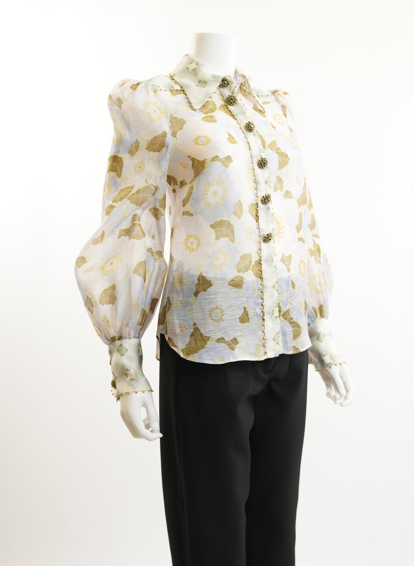 Zimmermann Floral Button Up