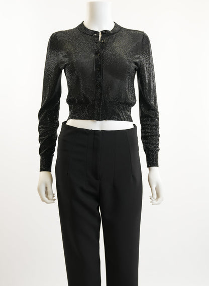 Alexander Wang Beaded Cropped Cardigan