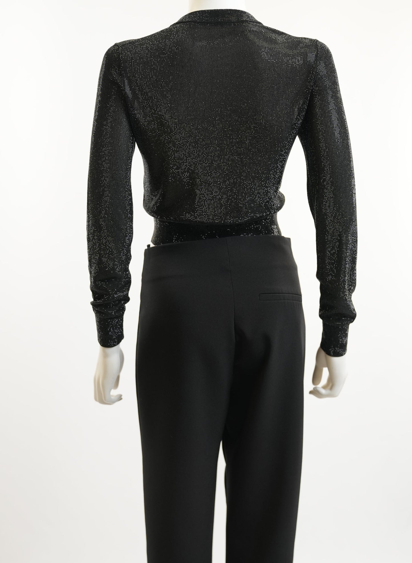 Alexander Wang Beaded Cropped Cardigan