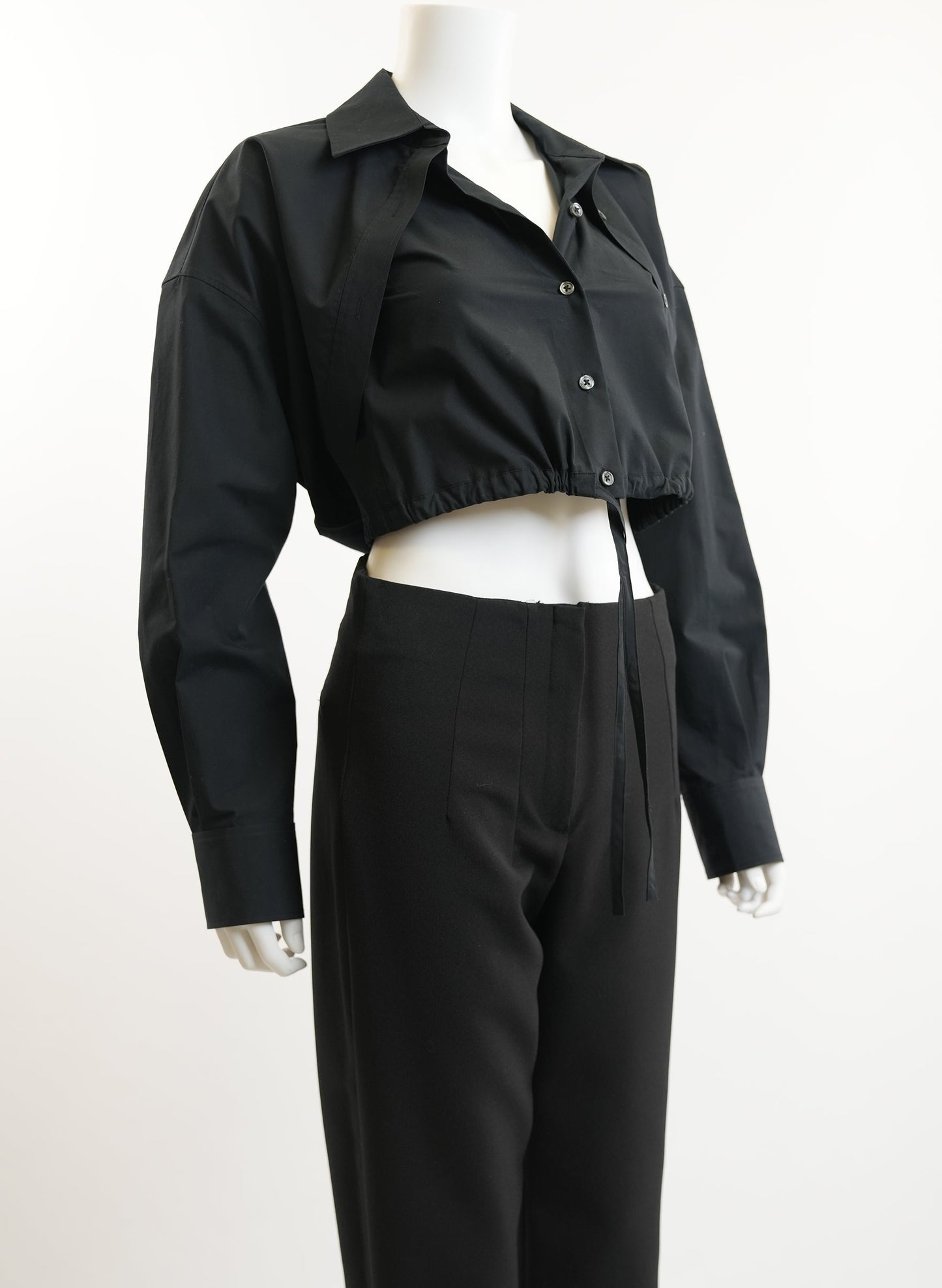 Alexander Wang Black Button Up