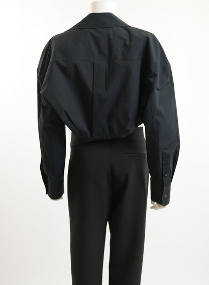 Alexander Wang Black Button Up